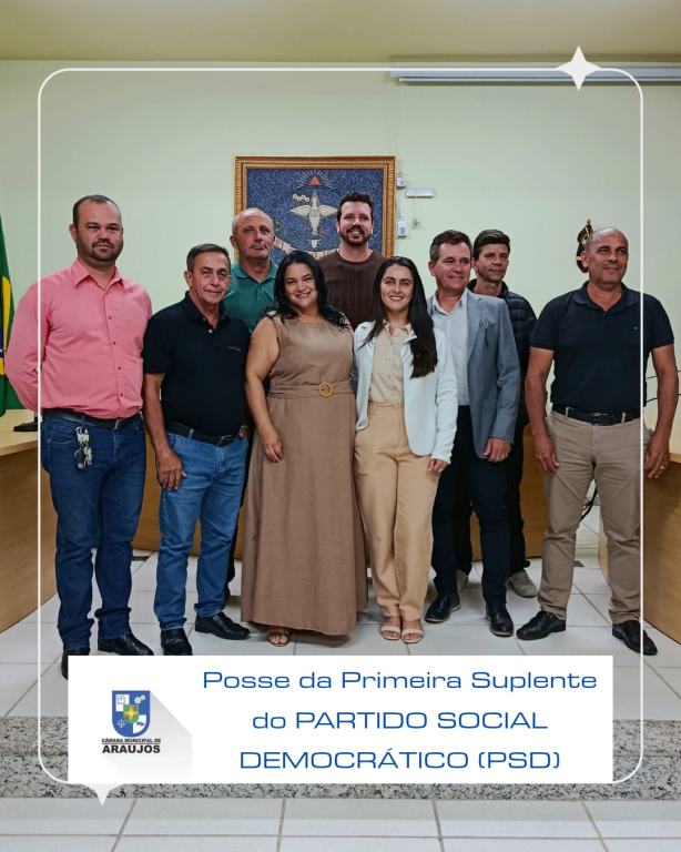 POSSE DA PRIMEIRA SUPLENTE